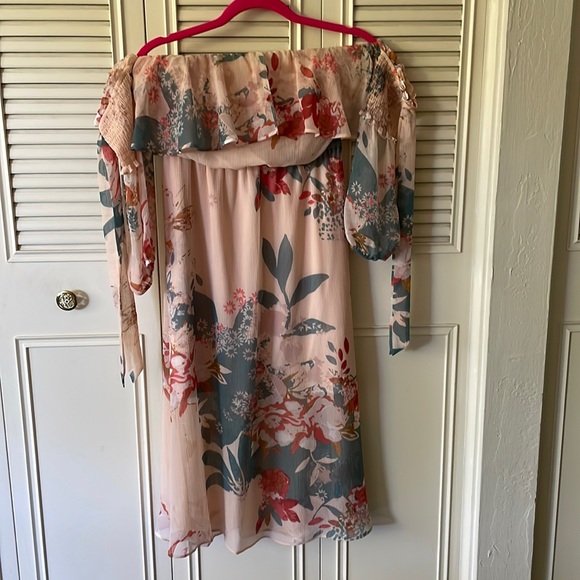 Express Floral Dress - Picture 2 of 6